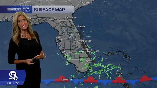 WPTV First Alert weather forecast for morning of Monday, March 30, 2026