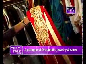 Mahabharat : A glimpse of Draupadi's Jewellery & Saree