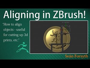 Aligning SubTools in ZBrush - using a plugin