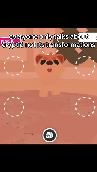 Recognizing Cryptid in Adopt Me: Transformations and Trades