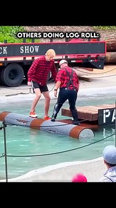 1.4K views | Balancing on a Log That’s Wild! | Comedy Team | Facebook