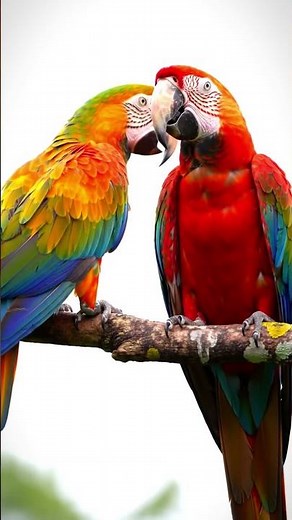 Scarlet Macaw Sounds in 4K — Incredible Wild Calls That Stop You In Your Tracks! #shorts #birdsound