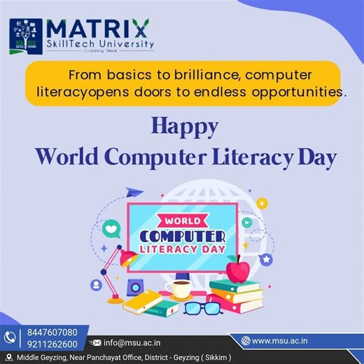 “World Computer Literacy Day: MSU Encourages Digital Skills for a Better Future”