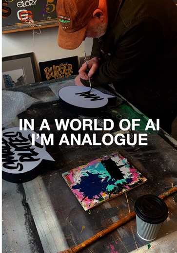 Stockport Coffee Shop Hosts Gregg's Sign Painting Retrospective