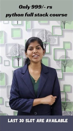 Python Full Stack Course for ₹999 Only 😲 | Limited Time Offer | Comment "Python" to get details.