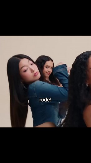 rude hearts2hearts trend w yoonchae😭 #hearts2hearts #rude #yoonchae #katseye #viral / yoocnhae katseye funny silly moment live / rude trend