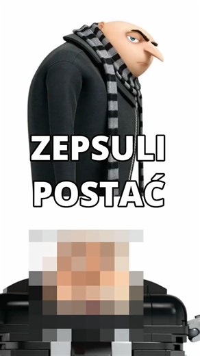 LEGO ZEPSUŁO TE POSTAĆ... #lego #short #shorts #minions