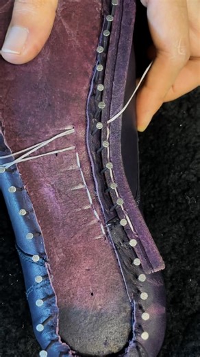 handmade leather shoes handmade leather tools DIY fast hand #HandmadeDaily #DIYHandmade #Craftsmanship #Goodyear #Handmade #Leatherwork #Pure #HandmadeTools | Cooper.pet