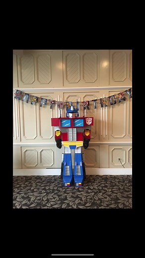DIY Optimus Prime Cardboard Costume Tutorial