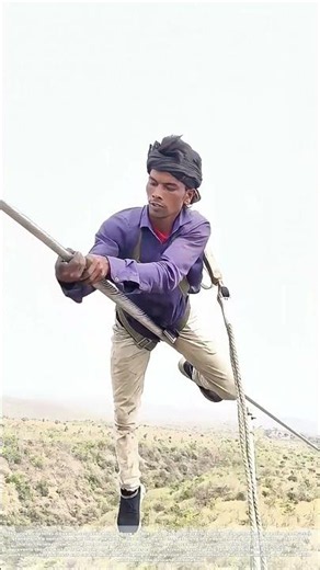 Securing the Line: A Lineman’s Work on a Live High-Voltage Cable
