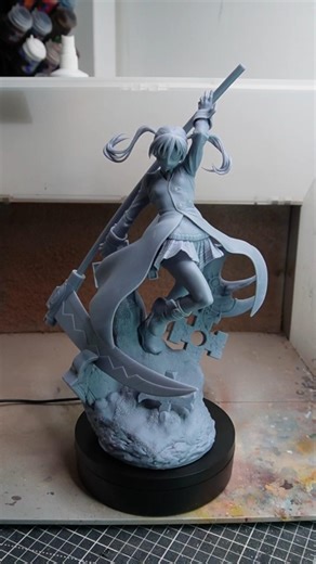 Maka Albarn - Soul Eater 3D Printed Figurine Raw #3dprinting #figure #animefigure #anime #souleater