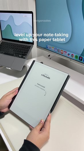 This feels just like paper! It’s the reMarkable 2, a paper tablet that is designed to help you focus on tasks without unnecessary distractions and visual clutter (e.g. social media and notifications). With the Type Folio, you can switch seamlessly between writing and typing, and enjoy that authentic paper-like feel with the Marker Plus. They also have the Book Folio — perfect for taking notes and carrying it just like a notebook. If you want to find out more about reMarkable 2, feel free to chec