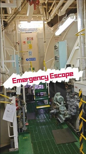 Exploring the Heart of the Ship: Engine Room Tour || #automobile #marinelife #ship #ocean