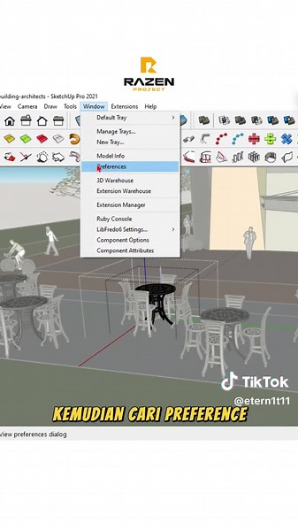 Membalas @gokss_2 sketchup tips cepat, hide rest object. #shortcuts #sketchuppro #sketchuptutorial #sketchup #sketchup3d