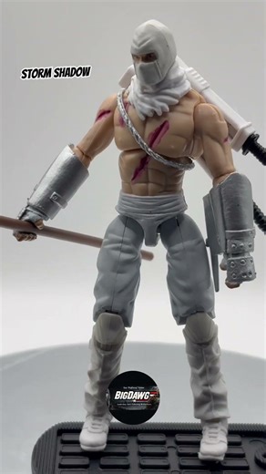 2009 ROC G.I. JOE COBRA STORM SHADOW V34A ARCTIC ASSAULT #hasbro #gijoe #actionfigures