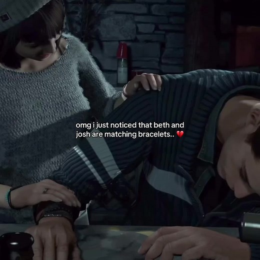 Beth's Connection with Josh in Until Dawn