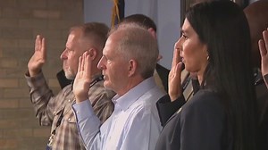14 retired officers sworn into new APD Reserve Force