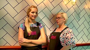 Kate and Ali are ready to battle it out in 30 minutes time! Let the trash talk begin!!! | Zumbo's Just Desserts