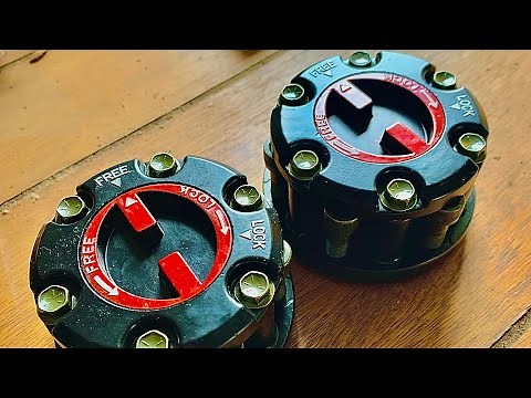 How to install free wheeling hubs.