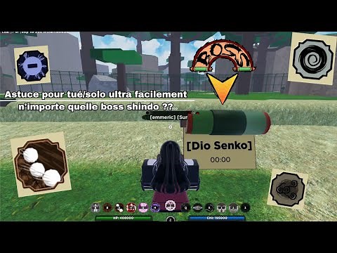 Des astuces pour solo tout les boss shindo life ?? (boss + gen 3) +promocode || Roblox Fr ||