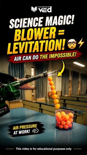 Bernoulli's Principle In Real Life! 💨 #shorts