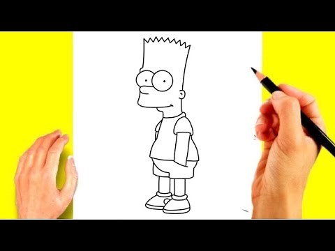 COMMENT DESSINER BART SIMPSON ETAPE PAR ETAPE