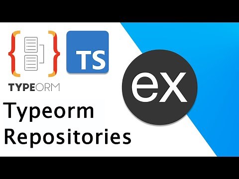 TypeOrm Express 👌 : TypeOrm Repository Tutorial