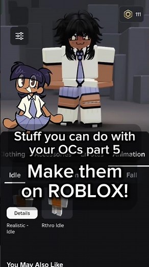 Stuff you can do with your OCs part5 #OC #originalcharacter #schoolinprogress #rubyvalentine #Roblox