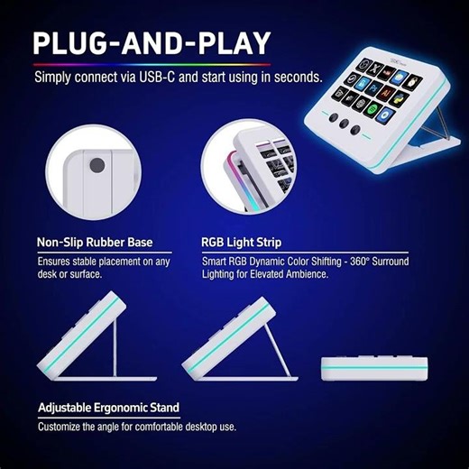 Macro Keypad, Stream Controller