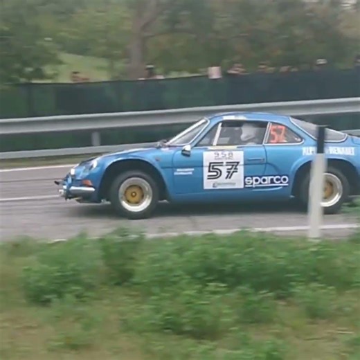 Alpine A110 Berlinette rally Legend San Marino 2020 #rally #rallylegend
