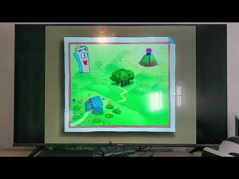 map's zoom wipe in wizzle wishes (dvd version on the TV)