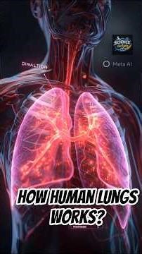 How Human Lungs Work? | 3D Animation Inside the Human Body 🫁