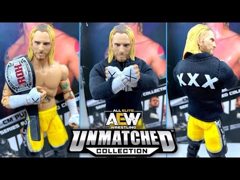 AEW UNMATCHED 8 CM PUNK LUMINARIES FIGURE REVIEW!