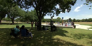 Garland's very first splash pad opened at noon Thursday, July 13, at Embree Park, 1515 Dairy Road. This splash pad is part of the voter-approved 2019 Bond Program. District 2 Council Member Deborah Morris was on site to officially open Garland’s first splash pad. “We want to provide families and kids with a place that they can come out and play for free,” said Morris. “And this is a free splash pad … this is like a water playground … just like any of our other City park playgrounds.” The splash 