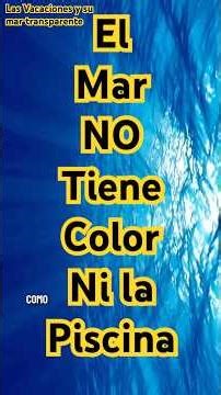 Why is the sea blue if the water is transparent? 🌊🤔