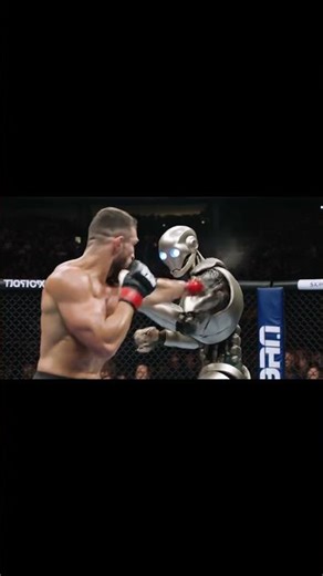 Robot vs UFC Fighter🤯