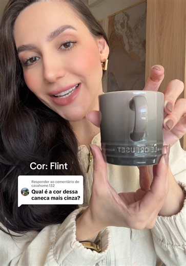 Caneca Le Creuset cor Flint: review e como escolher