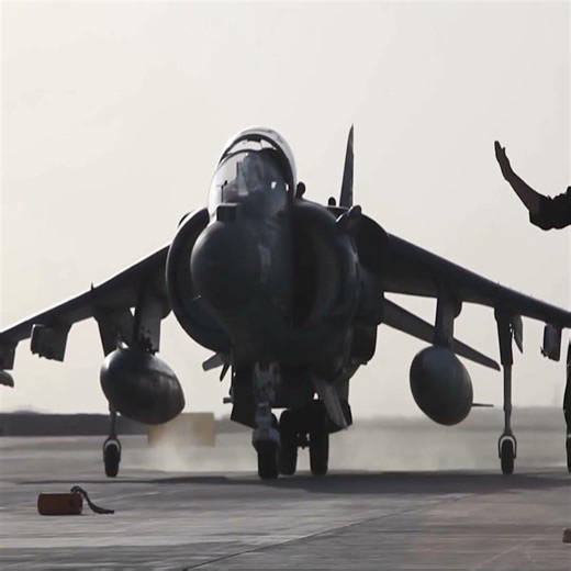 AV-8B Harrier II's Insane Vertical Takeoff Will Blow Your Mind #military #aviation #fighterjet