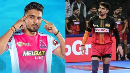 Pro Kabaddi Top Raider, Top Defender 2024: Most Raid Points, Most Tackle Points (Updated) after MUM vs BLR