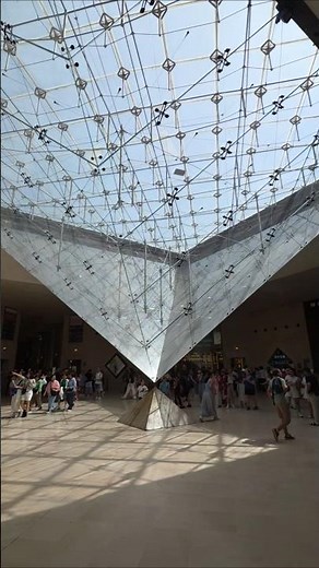why the louvre pyramid is genius #design #france
