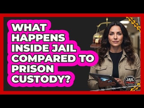What Happens Inside Jail Compared To Prison Custody?