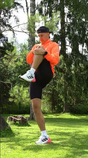 Proper warm-up before jogging