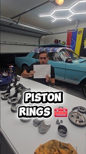 Piston Rings Position #ford 302 #car #mechanic #automobile #classiccars #mustang #pistonring
