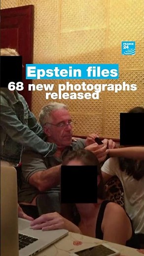 Epstein files: 68 new photographs released • FRANCE 24 English