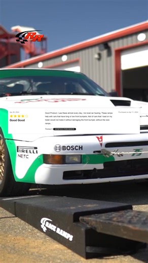 1K views | Never worry about scratching your front bumper again! Race Ramps Trailer Ramps make loading your low-profile vehicle an easy, scrape-free process on track day or at a car show. | Race Ramps | Facebook