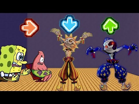 FNF Character Test | Gameplay VS Playground | fnaf moondrop | FNAF sundrop |SONIC WHAT ARE YOU DOING