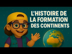 Comment se sont formés les CONTINENTS 🌍 ? La Pangée expliquée aux enfants ! | Suzie Sait Tout
