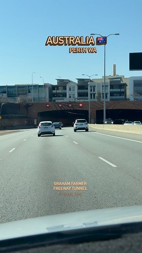 Graham Farmer Freeway tunnel #westernaustralia #australia #travel #perth #fblifestyle | Marlene