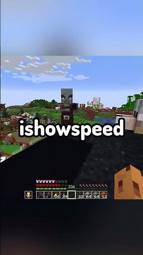 cookie saves ishowspeed in minecraft