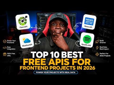 Best Free APIs For Frontend Projects In 2026